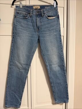 Madewell Men’s Relaxed Taper  Blue Jeans